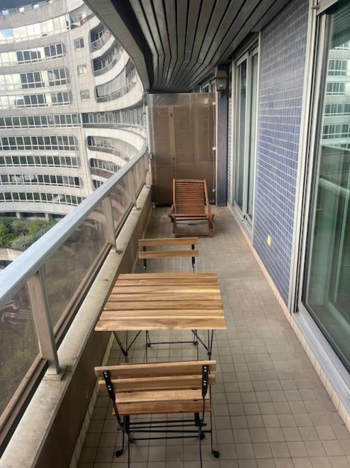 Ferienwohnung Tour Eiffel Terrasse Vue Seine Paris Exterior foto